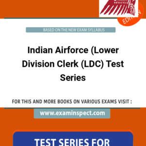 Indian Airforce (Lower Division Clerk (LDC) Test Series