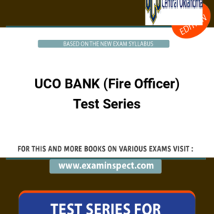 UCO BANK (Fire Officer) Test Series