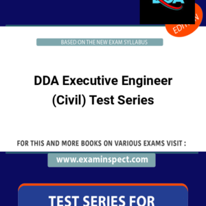 DDA Executive Engineer (Civil) Test Series