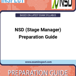 NSD (Stage Manager) Preparation Guide
