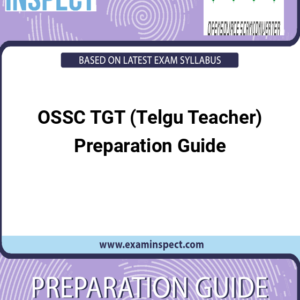 OSSC TGT (Telgu Teacher) Preparation Guide