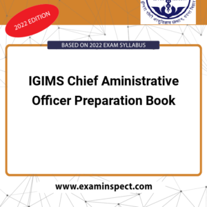 IGIMS Chief Aministrative Officer Preparation Book