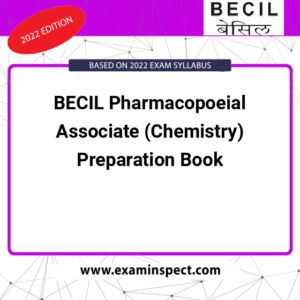 BECIL Pharmacopoeial Associate (Chemistry) Preparation Book
