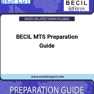 BECIL MTS Preparation Guide