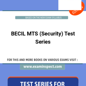 BECIL MTS (Security) Test Series