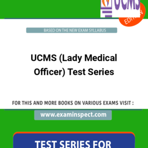 UCMS (Lady Medical Officer) Test Series