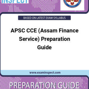 APSC CCE (Assam Finance Service) Preparation Guide