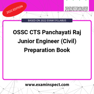 OSSC CTS Panchayati Raj Junior Engineer (Civil) Preparation Book