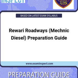 Rewari Roadways (Mechnic Diesel) Preparation Guide