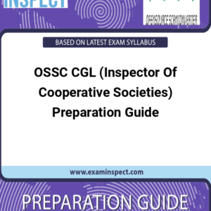 OSSC CGL (Inspector Of Cooperative Societies) Preparation Guide