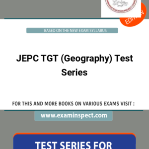 JEPC TGT (Geography) Test Series