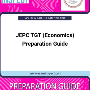 JEPC TGT (Economics) Preparation Guide