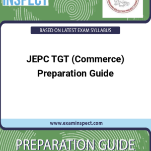 JEPC TGT (Commerce) Preparation Guide