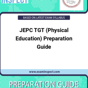 JEPC TGT (Physical Education) Preparation Guide