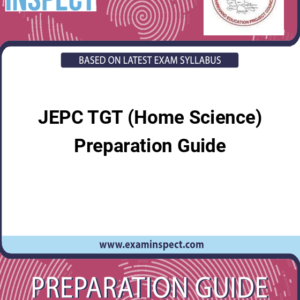 JEPC TGT (Home Science) Preparation Guide
