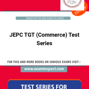 JEPC TGT (Commerce) Test Series