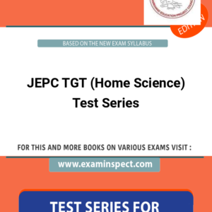 JEPC TGT (Home Science) Test Series