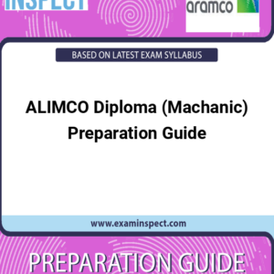 ALIMCO Diploma (Machanic) Preparation Guide