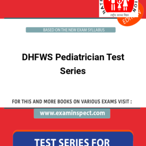 DHFWS Pediatrician Test Series