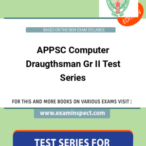 APPSC Computer Draugthsman Gr II Test Series