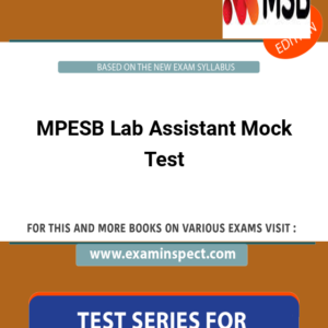 MPESB Lab Assistant Mock Test