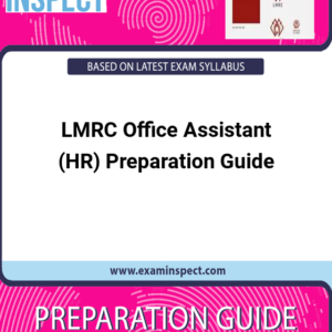LMRC Office Assistant (HR) Preparation Guide