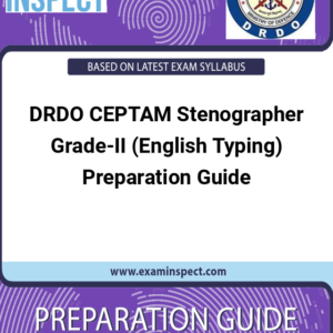 DRDO CEPTAM Stenographer Grade-II (English Typing) Preparation Guide