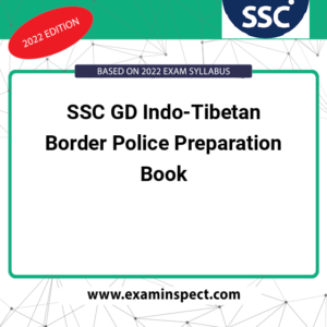 SSC GD Indo-Tibetan Border Police Preparation Book