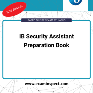 IB Security Assistant Preparation Book