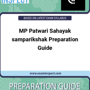 MP Patwari Sahayak samparikshak Preparation Guide