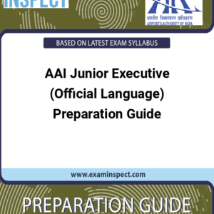 AAI Junior Executive (Official Language) Preparation Guide
