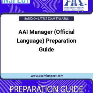 AAI Manager (Official Language) Preparation Guide