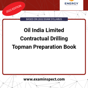 Oil India Limited Contractual Drilling Topman Preparation Book