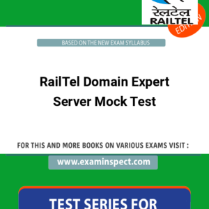 RailTel Domain Expert Server Mock Test