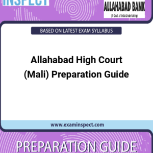 Allahabad High Court (Mali) Preparation Guide