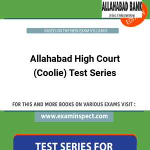 Allahabad High Court (Coolie) Test Series