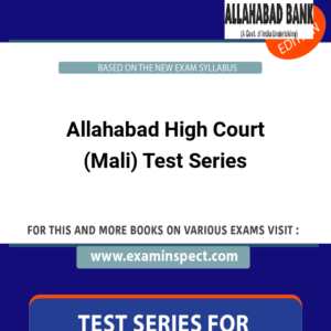 Allahabad High Court (Mali) Test Series