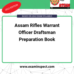 Assam Rifles Warrant Officer Draftsman Preparation Book