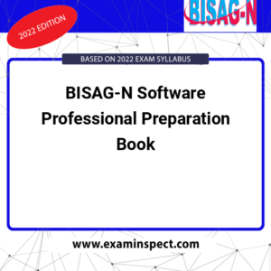 BISAG-N Software Professional Preparation Book