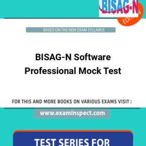 BISAG-N Software Professional Mock Test