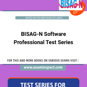 BISAG-N Software Professional Test Series