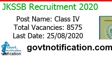 JKSSB Recruitment 2020 Apply Online 1889 Vacancies