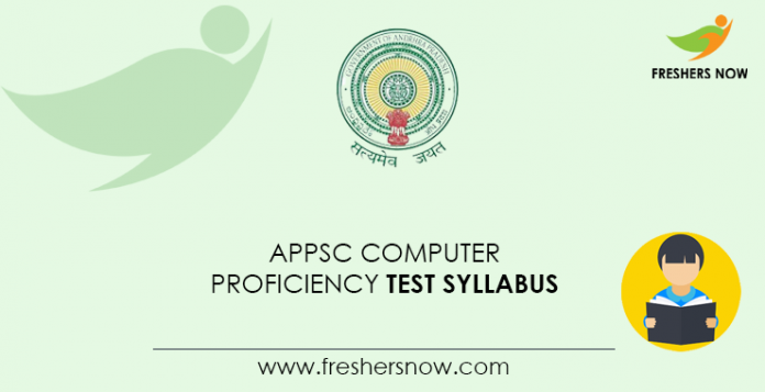 APPSC-Computer-Proficiency-Test-Syllabus