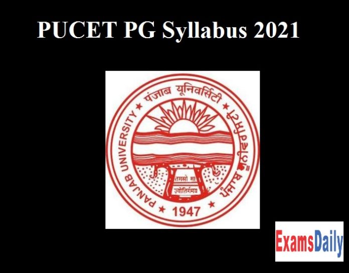 PUCET PG Syllabus 2021 – Download Exam Pattern Here!!