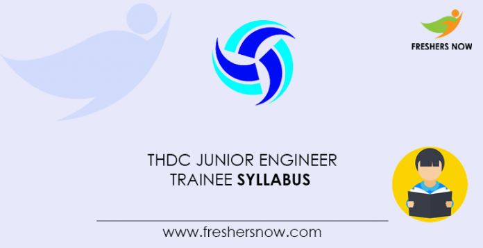 THDC-Junior-Engineer-Trainee-Syllabus