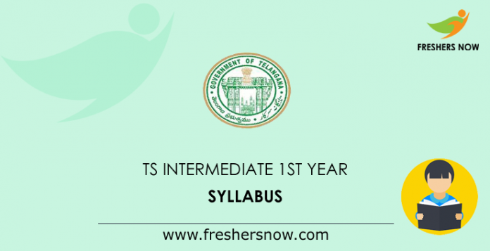 TS Intermediate 1st Year Syllabus