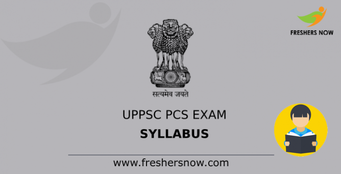 UPPSC PCS Exam Syllabus