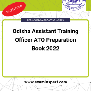 Odisha Assistant Training Officer ATO Preparation Book 2022