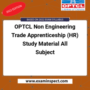 OPTCL Non Engineering Trade Apprenticeship (HR) Study Material All Subject