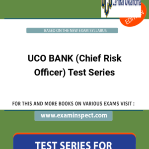 UCO BANK (Chief Risk Officer) Test Series